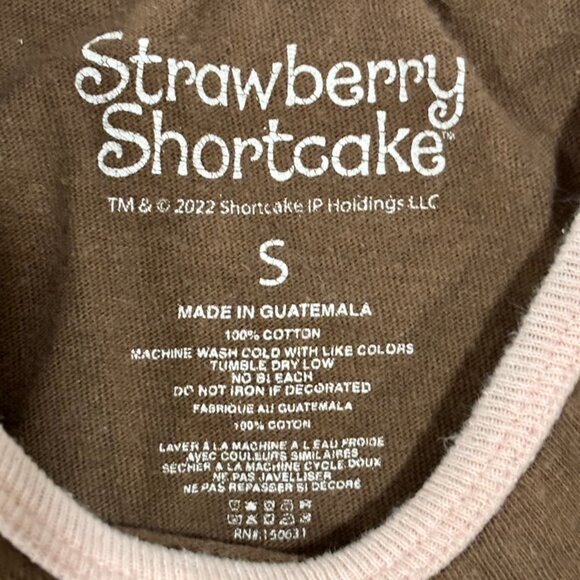 Vintage Strawberry Shortcake ringer tee - Small - Picture 3 of 6